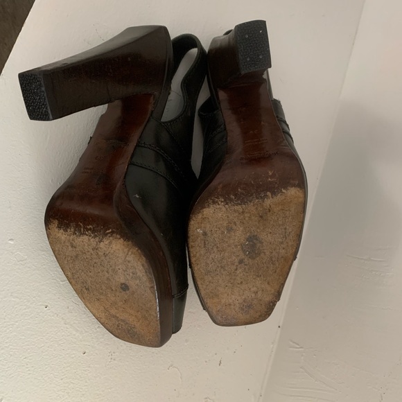 Yves Saint Laurent -YSL stacked Heels in great condition - Picture 6 of 6